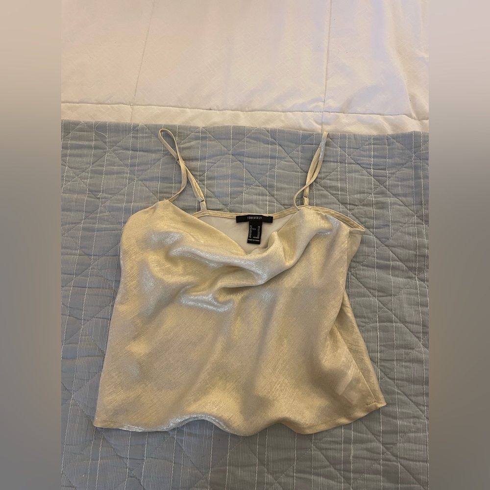 forever 21 cow neck top